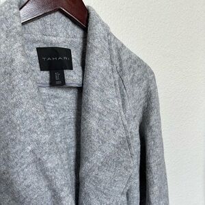 Tahari Wool Blend Open Cardigan Size Small